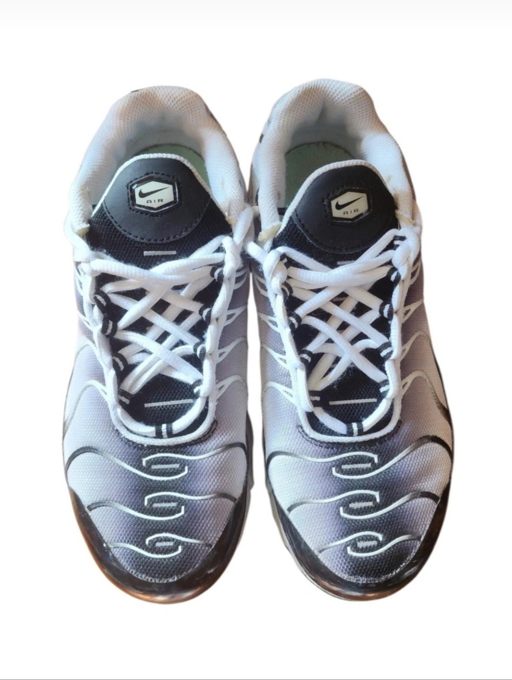 Nike Air Max Plus GS 'White Reflect Silver Fresh Mint' Sneakers